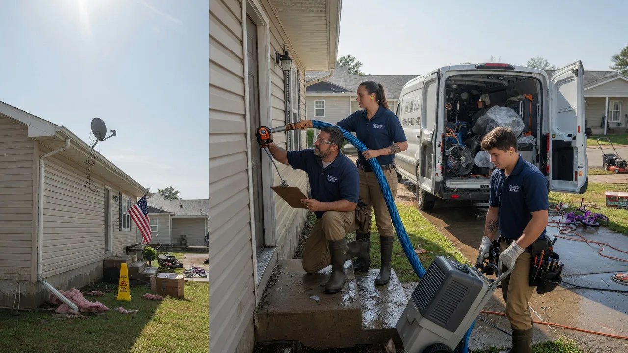 Ceiling Water Damage Restoration in Pikesville, MD near me